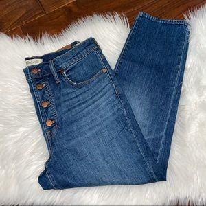 NWT Madewell The Perfect Vintage Crop Jean Size 30
